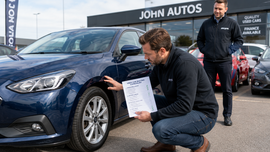 used car buying checklist