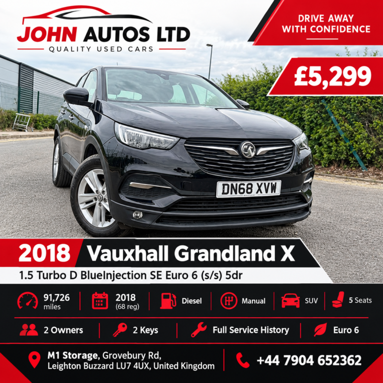 2018 Vauxhall Grandland X